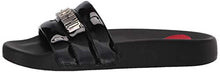 Load image into Gallery viewer, &quot;High Shine Slide&quot; Love Moschino Slides for Ladies - Cali &amp; Clyde