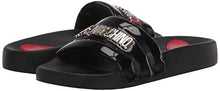 Load image into Gallery viewer, &quot;High Shine Slide&quot; Love Moschino Slides for Ladies - Cali &amp; Clyde