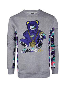 Cali and Clyde "Bear Necessities" Sweatshirt for Men Front View