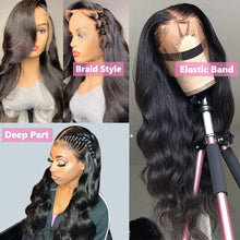 Load image into Gallery viewer, &quot;Dani Girl&quot; HD Transparent  Body Wave Lace Frontal Human Hair Wig - Cali &amp; Clyde