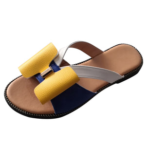 "Butterfly Bows" Casual Knotted Sandals For Ladies (35-43EU; 4-12 US) - Cali & Clyde