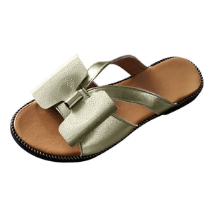 "Butterfly Bows" Casual Knotted Sandals For Ladies (35-43EU; 4-12 US) - Cali & Clyde