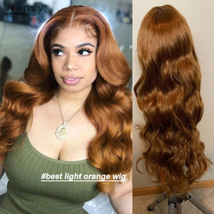 Cali and Clyde "Jada" Ginger Blonde Human Hair Lace Front Wigs 